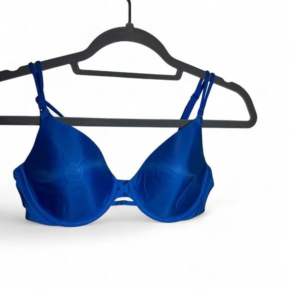 Victorias Secret Blue Perfect Coverage Bra Size 34C - Picture 1 of 5